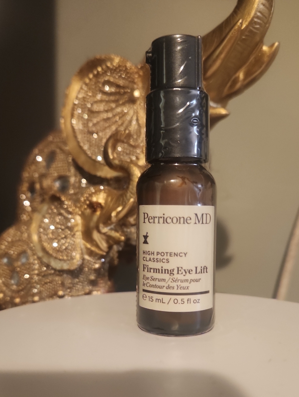 Perricone MD Firming Eye Lift Serum — Brown and Black Bottle